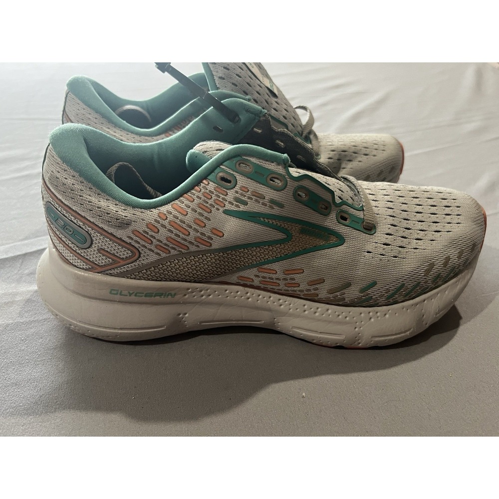 Brooks Glycerin‎ 20 Women Tennis Shoes Gray Blue Size 7